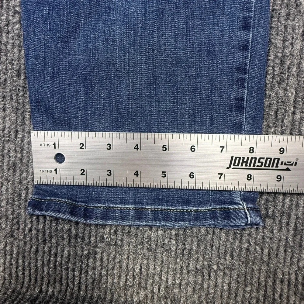LL Bean BeanFlex Classic Fit Jeans Mens 42x30 Blue Stretch Denim 511182
